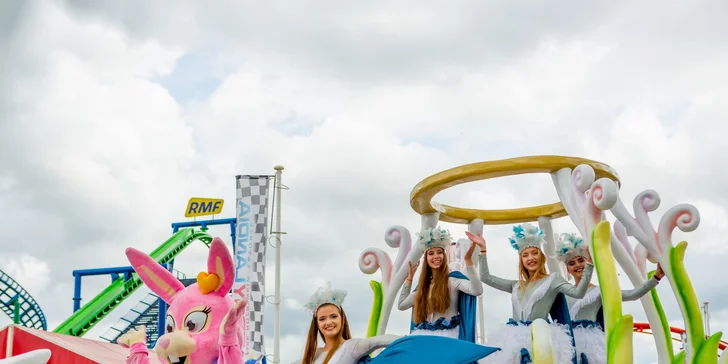 Park je rozdělený do tří zón: pro nejmenší, rodiny a extrémní zóna. 