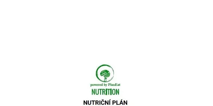 Nutričně vyvážený program na hubnutí