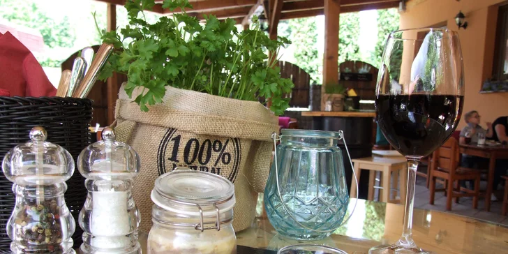 3 lahodné chody s vínem i kávou: Sestavte si 1 nebo 2 skvělá menu