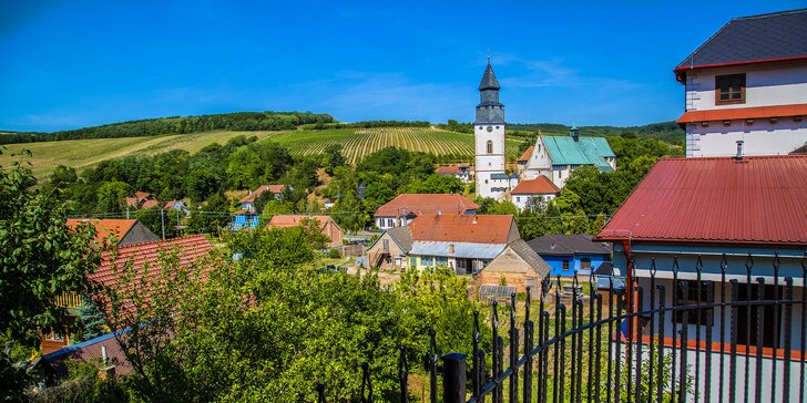 Exkluzivní letní pobyty na jižní Moravě s jídlem, vínem i vstupem do wellness