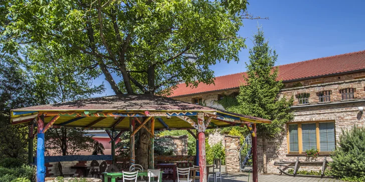 Exkluzivní letní pobyty na jižní Moravě s jídlem, vínem i vstupem do wellness
