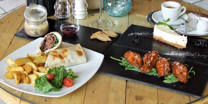 3 lahodné chody s vínem i kávou: Sestavte si 1 nebo 2 skvělá menu