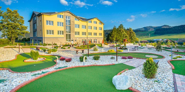 Jarní či letní wellness pobyt pro 2 pod Vysokými Tatrami v hotelu Končistá****