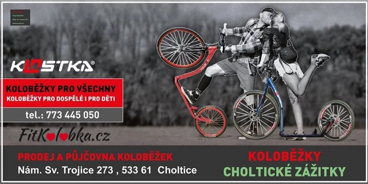 Super jízda pro dospělé i děti: Šlapací káry Berg či koloběžky Kostka na hodinu