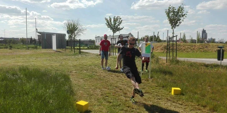 Vyzkoušejte nový originální sport fotbalgolf: vstupy platí až do července 2019