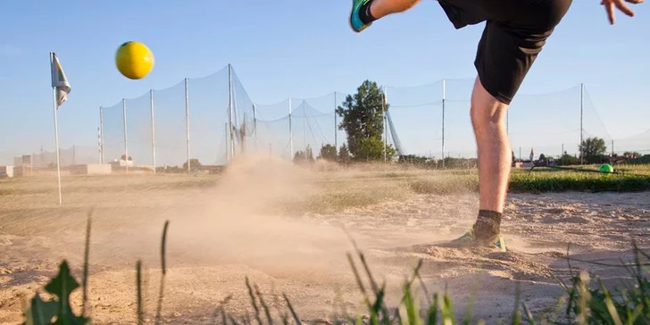 Vyzkoušejte nový originální sport fotbalgolf: vstupy platí až do července 2019