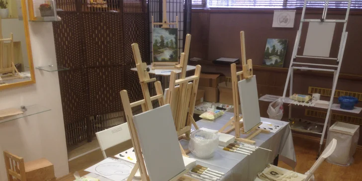 Více než klasická olejomalba: Kurz olejomalby ®Bob Ross pro začátečníky