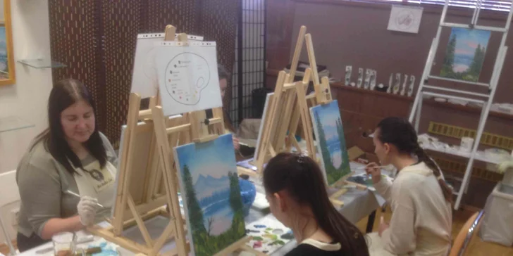 Více než klasická olejomalba: Kurz olejomalby ®Bob Ross pro začátečníky