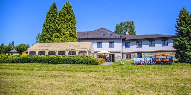 Čtyřhvězdičkový pobyt pro dva s polopenzí a privátním wellness v Beskydech