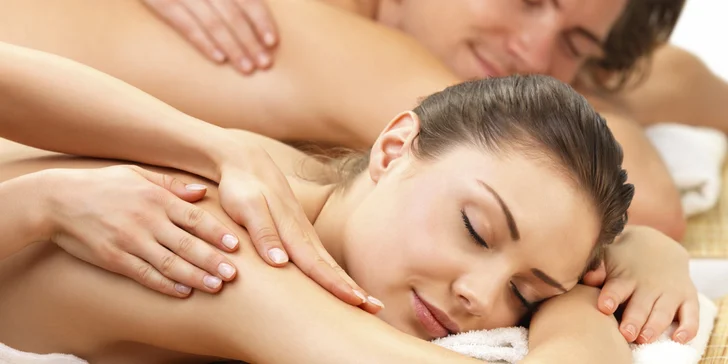 Hodinové hýčkání pro dva se sklenkou sektu - výběr z luxusních masáží
