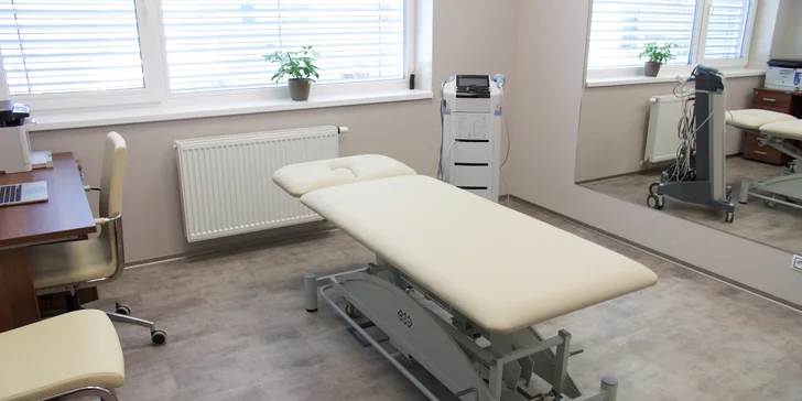Komplexní fyzioterapeutické vyšetření a terapie v délce 80 minut