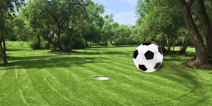Trochu jiný golf – fotbalgolf: jedna hra na hřišti ve FreeStyle Parku Modřany