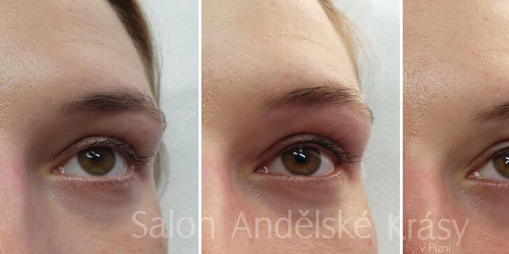 Permanentní make-up horních linek v Salonu Andělské Krásy