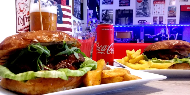 Back to 60': burgery v domácích bulkách s poctivým masem a přílohou pro 2