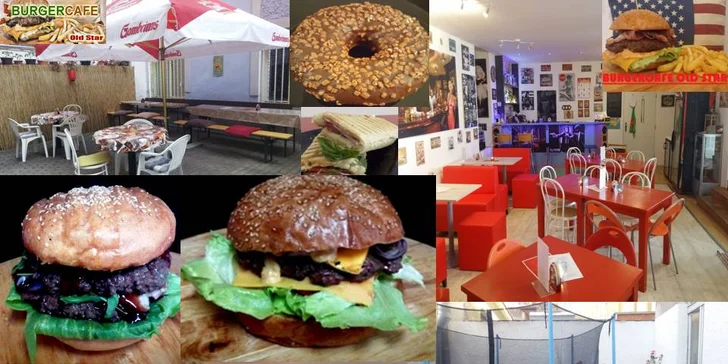 XXL Burger Menu pro milovníky Oldies