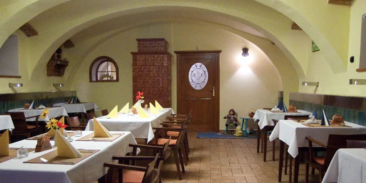 Na výběr jsou pobytové balíčky dle stravy.