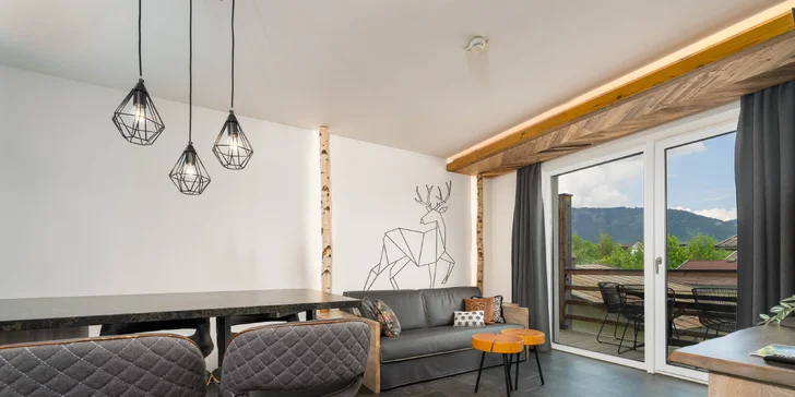 Apartmány vám doprajú aj luxus vlastného varenia – nájdete v nich plne vybavený kuchynský kút.