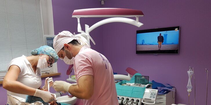 Zuby jako perličky: Dentální hygiena s air flow a prohlídka u lékaře