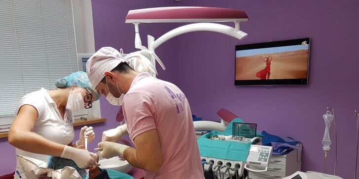 Profi zubní péče: Vysoce kvalitní implantát a případně i nasazení korunky