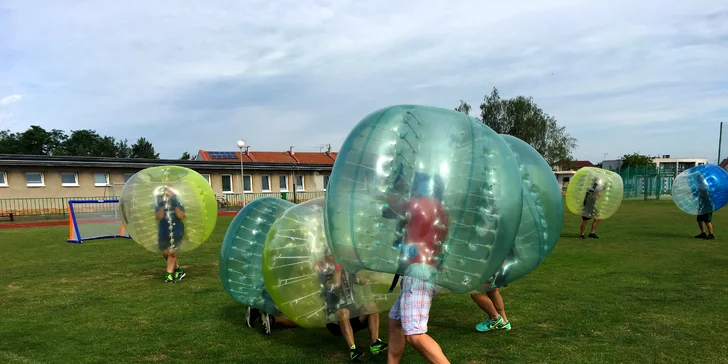 Bubble fotbal na 90 minut: ideální na párty nebo rozlučku se svobodou