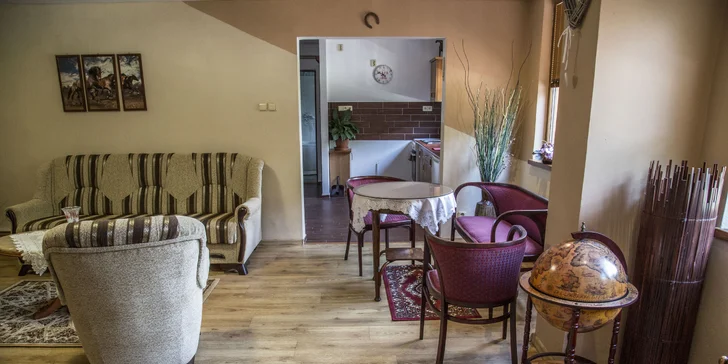 Královský apartmán na ranči: pobyt se 2 druhy večeří a dalšími lákadly