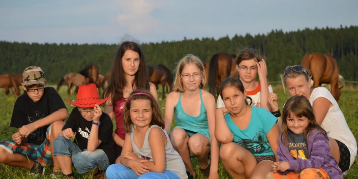 7 dní u koní: Letní jezdecké soustředění na ranči Kopaniny
