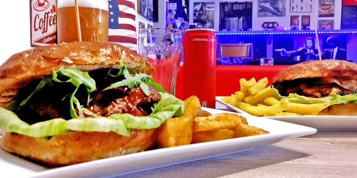 XXL Burger Menu pro milovníky Oldies
