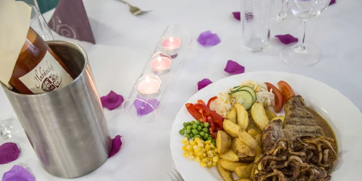 Pobyt u Vranova se zvěřinovým menu, bazénem a vířivkou