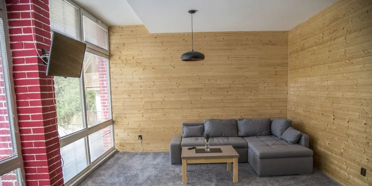 Vybavené apartmány přímo u Vranovské přehrady s bazénem a spoustou aktivit