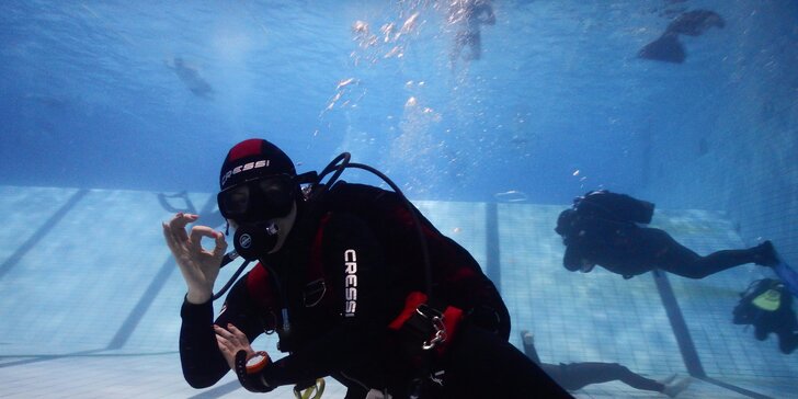 Potápění do 20 metrů či kompletní potápečský kurz OWD / Samostatný potápěč
