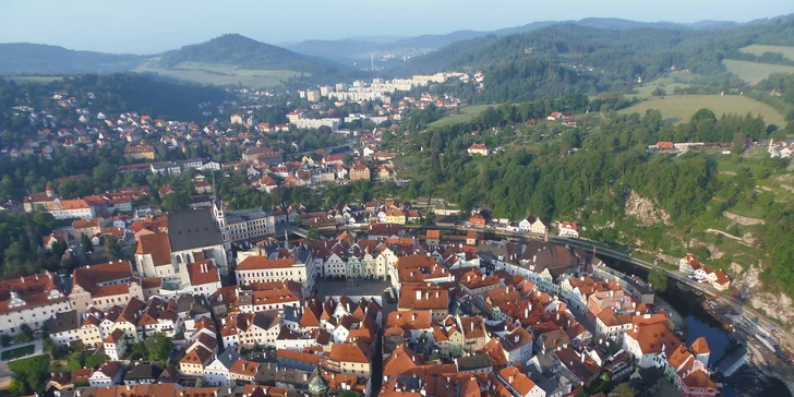 Budete to mít kousek do Českého Krumlova ...