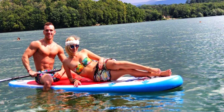 Zapůjčení paddleboardu na Žermanické přehradě na 60 či 90 minut