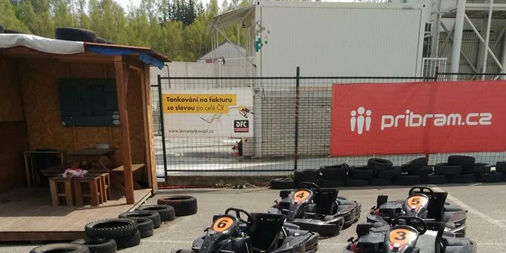 8 nebo 16 minut adrenalinové jízdy v motokáře Sodi s motorem Honda