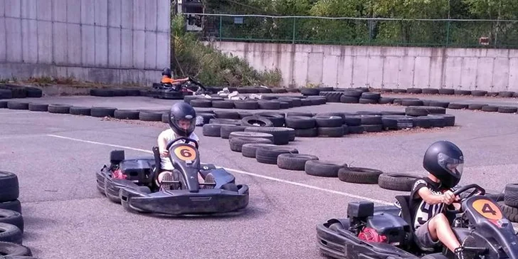 8 nebo 16 minut adrenalinové jízdy v motokáře Sodi s motorem Honda