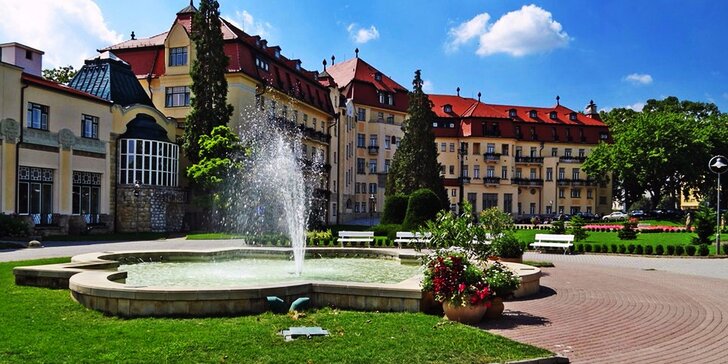 Do wellness i k vodě: Odpočinkový pobyt pro dva v lázeňském městě Piešťany
