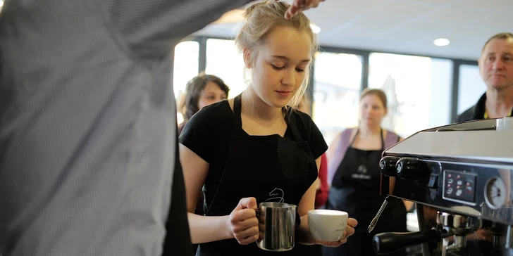 Baristický kurz domácí přípravy espressa pro milovníky kávy