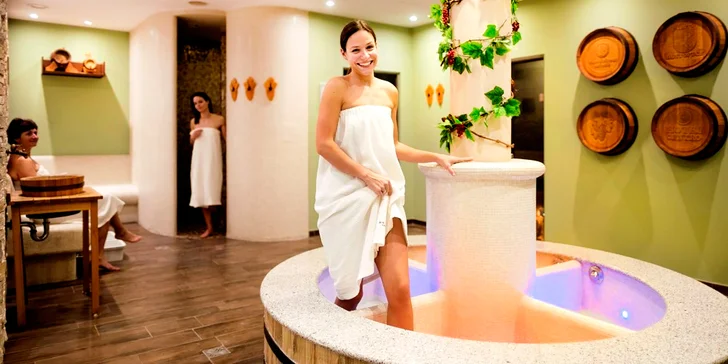 90minutová wellness péče pro ženy: Procedury s účinky hroznového vína