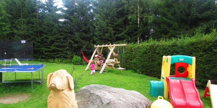 Pohodová aktivní dovolená v Harrachově s polopenzí - ideální pro rodiny s dětmi