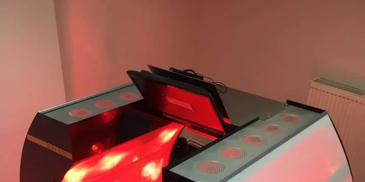 Ergometr SUN XL 400 nabízí Miss Women Fitness jako jediné studio v Brně. Stroj nabízí kombinaci pohybu (jízda na ergometru) a infračerveného záření z posuvných lamp, které prohřívají celé tělo. 
