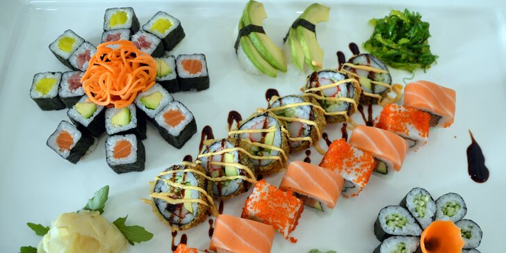 Napůl jídlo, napůl umělecké dílo: 40 kousků pestrobarevného sushi v srdci Brna