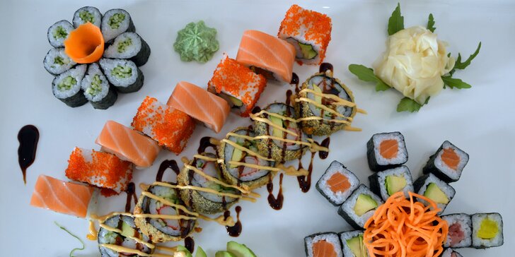 Napůl jídlo, napůl umělecké dílo: 40 kousků pestrobarevného sushi v srdci Brna