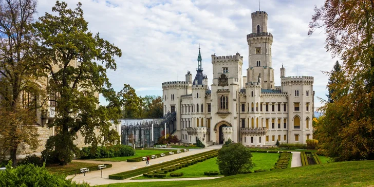 Romantika poblíž Hluboké: wellness, polopenze i výlet lodí