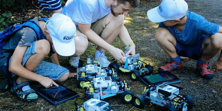 Pětidenní příměstský tábor pro malé vědátory: úžasný svět robototechniky