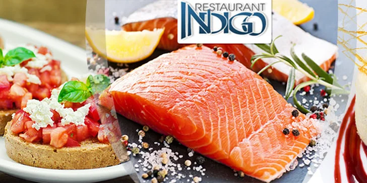 3chodové menu v Restaurantu Indigo