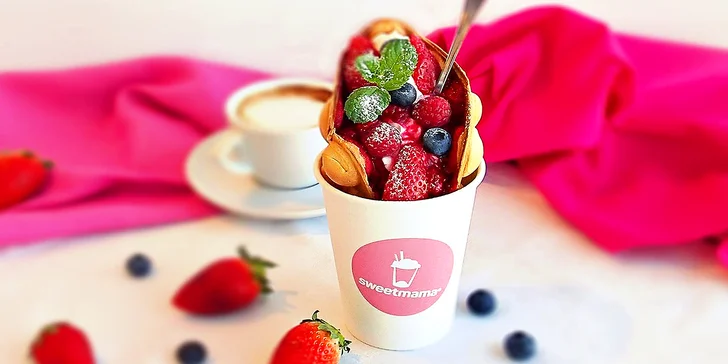 Když to vafle roztočí: sladká bubble waffle a nápoj v retro cukrárně na Chodově