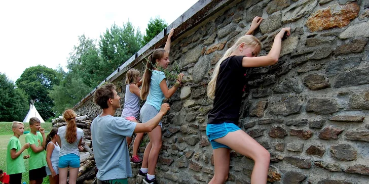 Týdenní dětský tábor v krásném prostředí Šumavy se sportem a zábavou