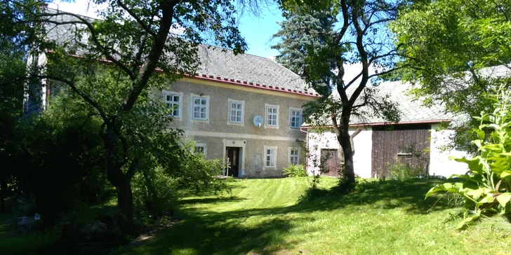 Za výlety na Šumavu: pronájem chalupy pro celou rodinu nebo partu přátel