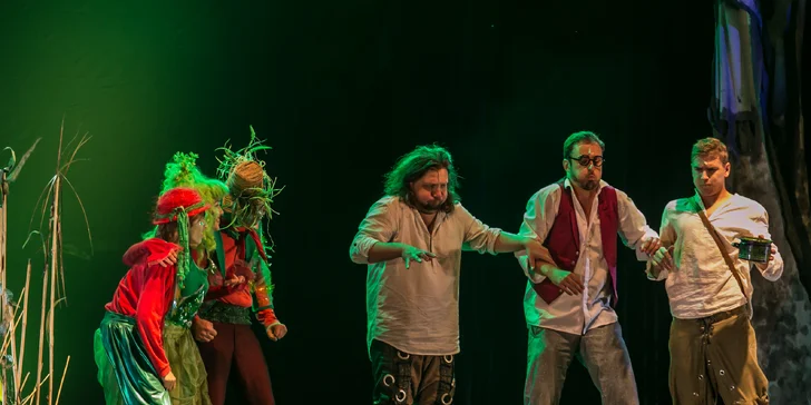Derniéra muzikálu Kapka medu pro Verunku v přírodním divadle na Konopišti