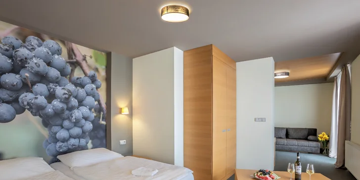 Hotel ponúka dvoj-, troj- alebo štvorlôžkovú izbu, prípadne apartmán až pre 4 osoby.