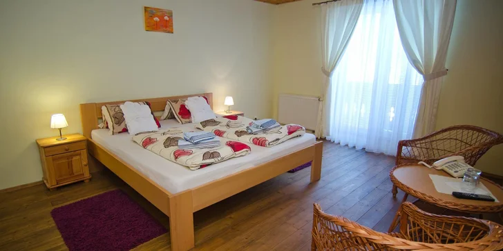 Relax na Kysucích: komfortní penzion blízko skiareálu s polopenzí a wellness